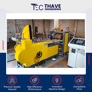THAVE, premier exportateur indien de machines entièrement automatiques de fabrication de sacs en papier, 300-450 pièces/min, 220/380V, options de logo et de taille personnalisés - Product Image 2