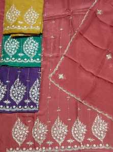 ชุดสูทแฟชั่นอินเดียปักด้วยมือจากนักออกแบบสมัยใหม่สำหรับงานปาร์ตี้สไตล์ดั้งเดิม - Product Image 2