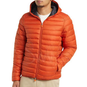 Chaqueta de Invierno para Hombre, de Alta Gama, con Logotipo Personalizado, Ajustada, de Cuero Sintético, con Forro de Tela de Lona Transpirable de Algodón, Tallas Grandes - Product Image 5