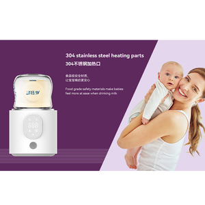 เครื่องอุ่นขวดนม N7แบบพกพา oem/odm เครื่องอุ่นขวดนมสำหรับให้นมบุตรมีช่องเสียบ USB ที่มีอุณหภูมิสูงเกินได้อย่างสมบูรณ์แบบ - Product Image 4
