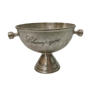 Poignées à bouton fabriquées à la main dernier refroidisseur de vin impression de Logo personnalisé seau à glace en aluminium coulé refroidisseur de Champagne personnalisable - Product Image 1