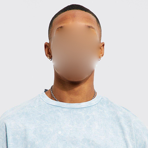 Camiseta de lavado ácido de algodón suave hecha a medida para ropa de calle y marcas Casuales - Product Image 5