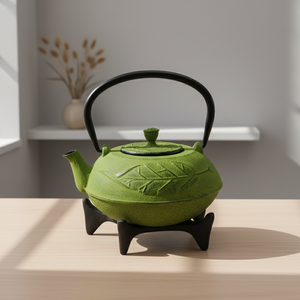 Meilleure vente 3008757-1.1 Théière en fonte forgée à la main, résistante à la rouille, 1,1 L, design traditionnel, style japonais, revêtement émaillé - Product Image 2