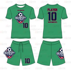 Venta al por mayor 2025 nuevo logotipo personalizado Impresión digital conjuntos de uniformes de fútbol de alta calidad 100% poliéster ropa de fútbol transpirable de secado rápido - Product Image 4