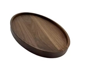 Bandejas de madera de estilo moderno Bandejas de madera decorativas para el hogar - Product Image 3