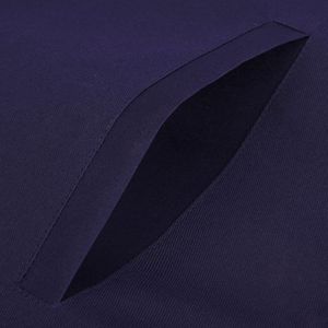 Chaplain Blue Lodge Officer Apron-Eco-Friendly Square Navy Velvet with <b>Silver</b> Embroidery Thread Custom Freemason Masonic Aprons - Product Image 3