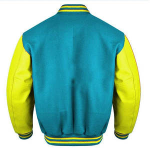 Custom Designed Unisex Casual <b>Patchwork</b> Varsity <b>Jacket</b> Eco-Friendly Windproof 100% Wool Winter <b>Jacket</b> by Antique Fashion - Product Image 4