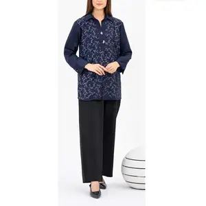 Cotton Women Ladies Kurtis With OEM Service Direct Factory Supplier Ladies Designer Embroidered Kurtis