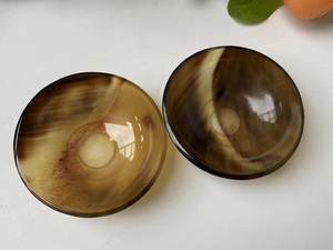 High Quality Custom-Size Natural Horn <b>Bowl</b> Handmade with Standard Design for Kitchenware and Parties <b>Disposable</b> - Product Image 5