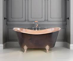 Meilleure vente d'accessoires de salle de bain durables baignoire en cuivre pur disponible au prix de gros de l'Inde - Product Image 4