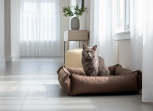 Amistar Model 307 Small Rectangular Transforming <b>Dog</b> & Cat <b>Bed</b> with Heating and Adjustable Features (Oxford Fabric) - Product Image 6