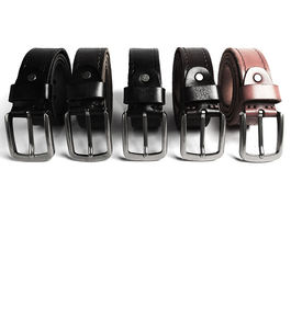 New Design <b>Leather</b> Belts Wholesale Price Custom Luxury Man Buckle Vintage Cowhide Men Waist Genuine <b>Leather</b> Belts for Sale - Product Image 2