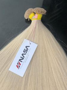 2025 Extension de cheveux de luxe Fournisseur en gros brut vietnamien droite kératine blond humain couleur claire - Product Image 5