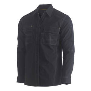 เสื้อใส่ทำงานแบบเรียบง่ายเสื้อเชิ๊ตแบบมีกระเป๋าหน้าอกเสื้อเชิ๊ตแบบเป็นทางการปกเสื้อทอลายเรียบทนทานสำหรับใช้ในชีวิตประจำวัน - Product Image 6