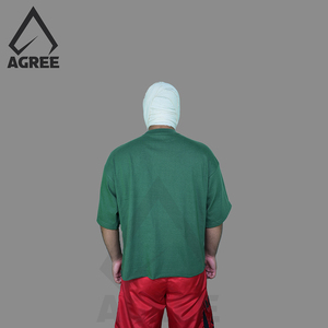T-shirt Homme Coupe Boxy Oversize 100% Coton Écologique Respirant Manches Courtes Impression Réfléchissante Personnalisée - Product Image 6