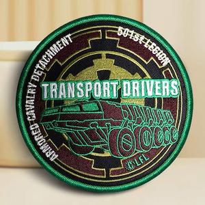 Etiquetas Bordadas Tejidas de Poliéster 100% Personalizadas OEM, Parches Termoadhesivos Suaves para Ropa, Sombreros, Zapatos, Bolsos, Tipo Plegado, Color Personalizado - Product Image 5