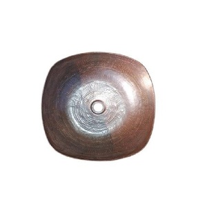 อ่างล้างหน้าทรงกลมทำจากทองแดงดีไซน์ใหม่ล่าสุดอ่างล้างจานในครัวขนาดปรับแต่งได้ - Product Image 3