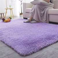 Alfombra Moderna Personalizada de Lana y Seda, 5-6mm de Altura de Pelo, Aislante, para Dormitorios Fríos, Uso en Automóviles, Cálida y Confortable