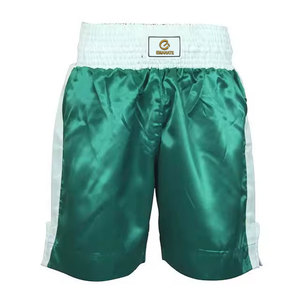Pantalones Cortos de MMA de Satén Transpirable Antiarrugas de Primera Calidad, Cintura Elástica, Servicio OEM, Embalaje Personalizado, Última Moda - Product Image 2