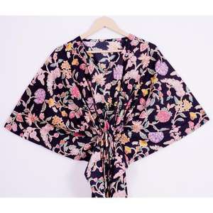 Nouvelle arrivée Kaftan pour femmes, kaftan en coton, robe de plage, robe longue maxi, kaftan moderne pour l'été et l'automne - Product Image 2