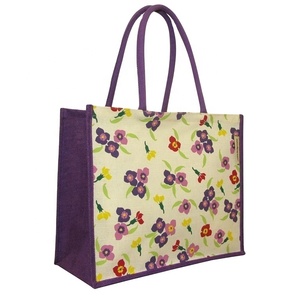 Customized Logo Printed Jute <b>Bag</b> <b>Reusable</b> Eco-Friendly Grocery Gift Packaging Shopping Drawstring Tote <b>Bag</b> - Product Image 6