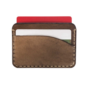Porte-cartes Rfid pour hommes et femmes, porte-monnaie, sac d'argent, carte-cadeau d'affaires, portefeuilles minces pour hommes et femmes, taille personnalisée - Product Image 5