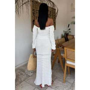 Conjunto de Punto Étnico 10094 con Manga Estilo Sandía y Característica Transpirable - Product Image 4