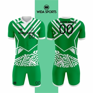Nueva Camiseta Deportiva de Fútbol Personalizada de Poliéster Liso y Transpirable para Hombre, Uniforme de Fútbol de Secado Rápido en Venta - Product Image 4