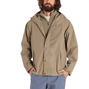 Chaqueta de doble capa Softshell 2025 ligera personalizada para hombre, cortavientos impermeable para chaquetas al aire libre, senderismo y Camping - Product Image 1