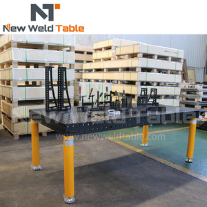 Mesa de soldadura 3D con sistema de movimiento de riel, puede cambiar rápidamente de posición de acuerdo con las necesidades de los proyectos de soldadura - Product Image 2