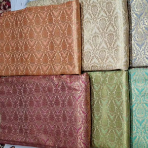 ผ้าแจ็คการ์ดเนื้อนุ่มลายเมทัลลิกสำหรับชุดคลุมดีไซน์เนอร์สำหรับตกแต่งบ้านและผลิตภัณฑ์เบาะ - Product Image 5