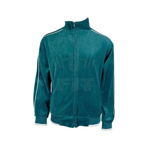 Wholesale <b>Men's</b> Slim Fit <b>Velour</b> <b>Tracksuit</b> New Stylish Cotton Velvet Jogger Eco-Friendly Winter Clothing Plus Size for Spring - Product Image 4