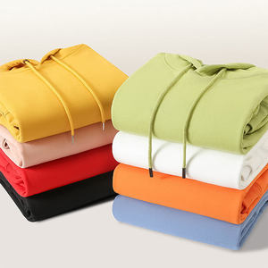 300 GSM sudaderas con capucha bordadas algodón Unisex de gran tamaño cómodo Elegante ropa informal a granel precio de fábrica al por mayor suministro personalizado - Product Image 1