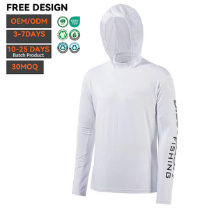 Vente en gros OEM – Nouveau sweat à capuche de pêche pour sports de plein air, manches longues, séchage rapide, respirant, protection solaire UPF50, 180g – Vêtements de pêche - Product Image 2