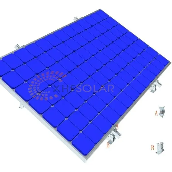 نظام تثبيت طاقة شمسية على السطح قابل للتعديل على شكل مثلث