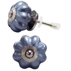 ลูกบิดแตงโมเซรามิกนีออนสไตล์ทันสมัยมือจับประตูลิ้นชักตู้และที่ดึงสำหรับใช้ในห้องครัวตู้เสื้อผ้าและห้องน้ำ - Product Image 2