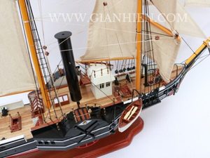 El fabricante de Gia Nhien aprueba el diseño personalizado MOQ bajo modelo USS MICHIGAN barco alto con barco modelo de artesanía de alta calidad - Product Image 6
