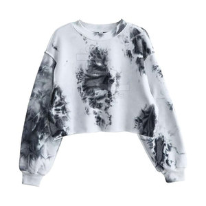 Made in Best Material crop <b>top</b> Sweatshirts Long Sleeve Streetwear Sweatshirts New Fashionable crop <b>top</b> Sweatshirts - Product Image 1