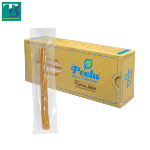 Peelu Natural Miswak Stick Cerdas suaves Blanqueamiento de dientes Kit de herramientas dentales de viaje para el hogar de 12 piezas - Product Image 5