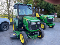 Tracteur-chargeur John Deere 2038R neuf/d'occasion 2025, mini-tracteur John Deere 120R à vendre