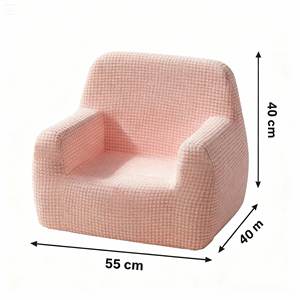 Fauteuil individuel pour enfants, confortable, en tissu doux, mini fauteuil pour tout-petits, salon, chambre à coucher, salle de jeux, meubles - Product Image 6