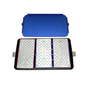 Chất Lượng Cao Cấp Trung Gian Xa Xương Chân 3.5 Mm Khóa Tấm W/O Tab Bộ 14 Pcs Thú Y Thép Không Gỉ CE Được Phê Duyệt - Product Image 5