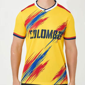 Camiseta de fútbol de Equipo Nacional personalizada, camisetas de fútbol de poliéster de nuevo estilo con su propio logotipo - Product Image 4