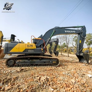 Excavatrice sur chenilles Volvo EC290 d'occasion, 29 tonnes, godet de 1,3 m³, marque suédoise d'origine, grande excavatrice de chantier, faible nombre d'heures, certifiée CE - Product Image 2