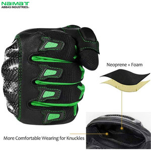 Gants de moto d'hiver Alpha Racing, à doigts entiers, coupe-vent, respirants, antidérapants, unisexes, design personnalisé, en cuir de haute qualité - Product Image 3