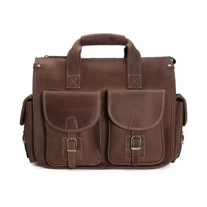 Top Quality Leather Messenger <b>Bag</b> Genuine Leather Vintage Crossbody Messenger Satchel <b>Bag</b> at Good Price - Product Image 1