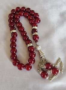 ลูกประคำเรซิ่นอิสลาม tasbih, ลูกปัดอธิษฐานสำหรับเดือนรอมฎอน, วันอีดและการใช้ทางจิตวิญญาณทุกวัน | ลูกประคำมุสลิมสำหรับโอกาสพิเศษ - Product Image 2