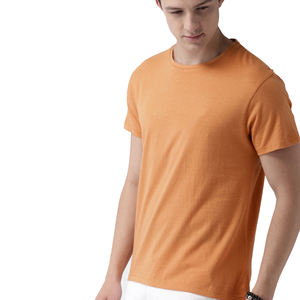 Best Quality Unisex Custom Print Logo <b>Mock</b> <b>Neck</b> Men's T-shirts Heavy Weight 100% Cotton Breathable Quick Dry Short Sleeve - Product Image 2