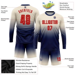 Golden Leaf Custom <b>Soccer</b> Jersey With Collar <b>Soccer</b> Uniform Sets Breathable Mesh Football Jersey - Product Image 2