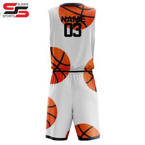 Bajo MOQ Uniformes de baloncesto personalizados Conjunto Ropa deportiva Uniforme de baloncesto transpirable - Product Image 2